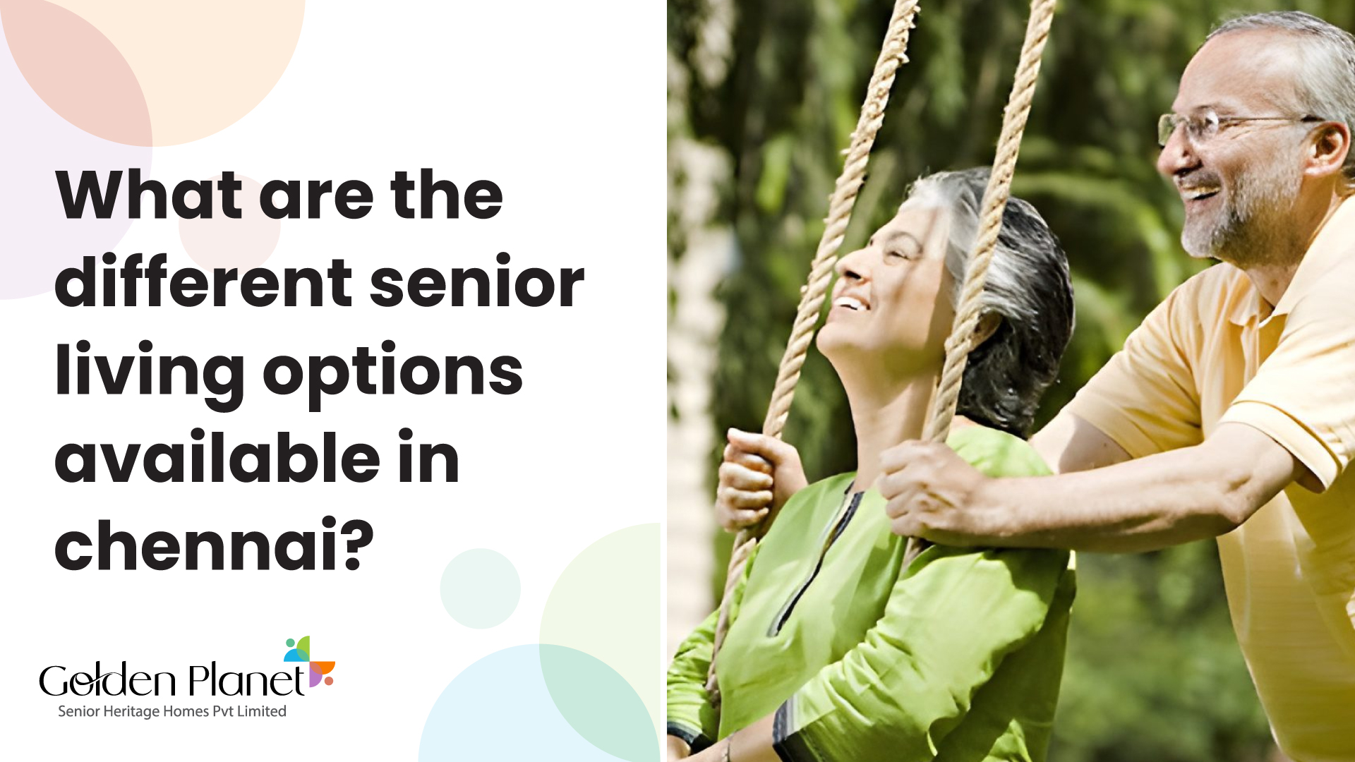 Senior Living Options in Chennai