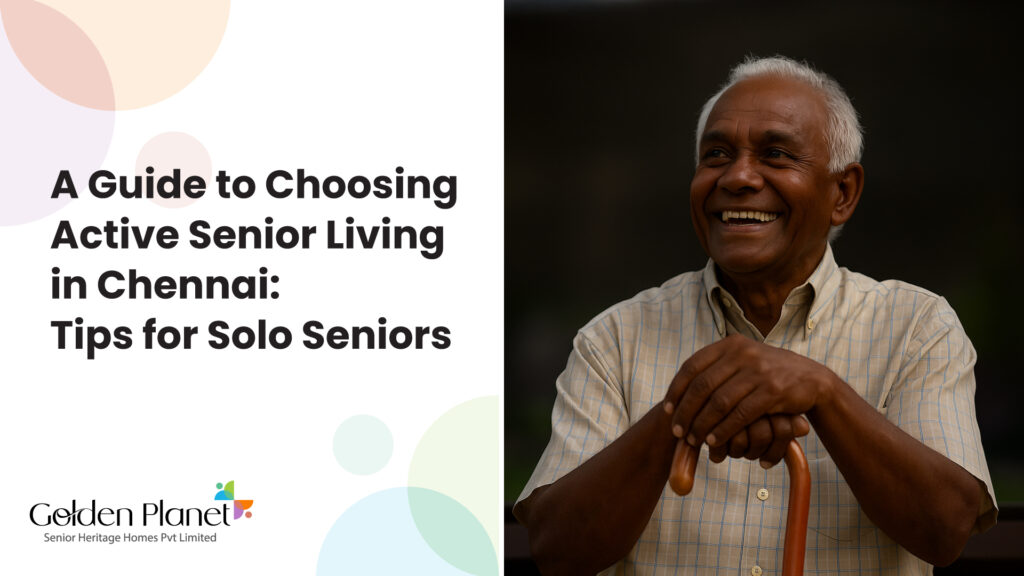 Golden Planet's luxury senior living community in Chennai